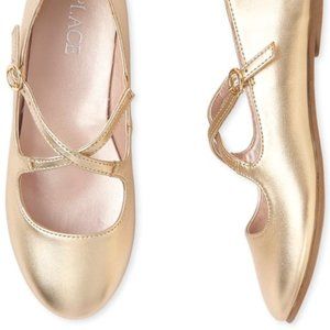 NWT Children's Place X-Strap Ballet Flats - Size 6